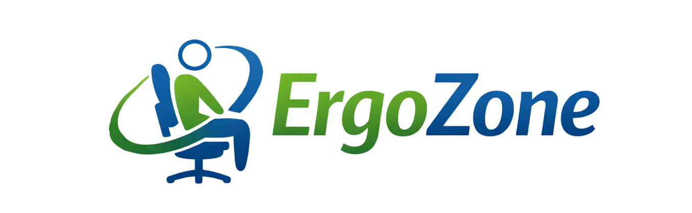 Logo ErgoZone – sklep z ergonomicznymi produktami biurowymi