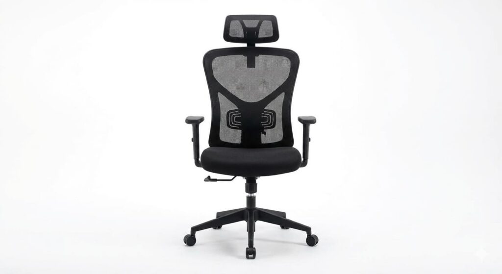 Ergonomiczny fotel biurowy ErgoChair Pro z regulacją wysokości